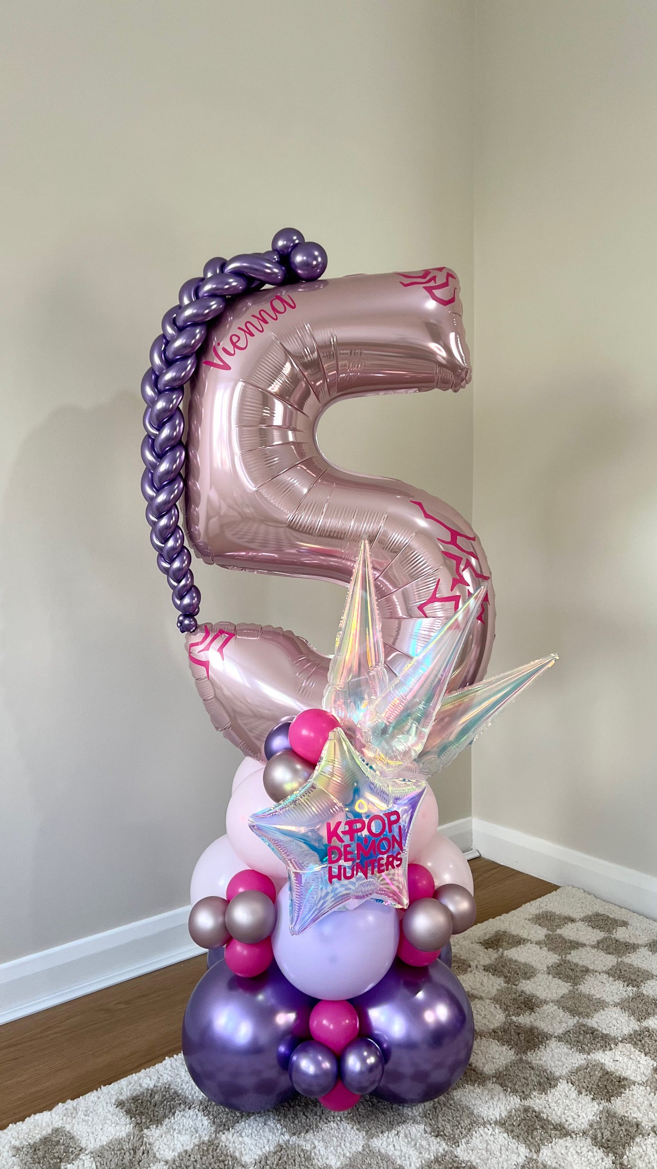 Luxury Themed Number Stack - Single